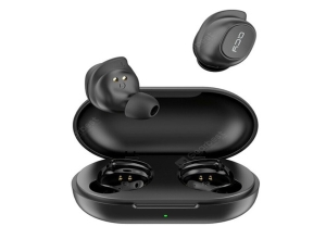 QCY-T9 TWS BLUETOOTH EARBUDS BLACK