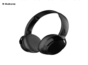 AUDIFONO SKULLCANDY RIFF BLACK  WIRELESS