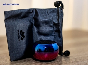 MOVISUN PARLANTE EGG NEO AZUL ROJO