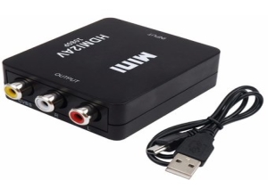 ADAPTADOR HDMI A RCA PLASTICO