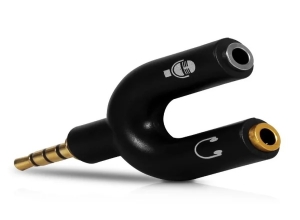 ADAPTADOR DE SONIDO 2 A 1 SIN CABLE