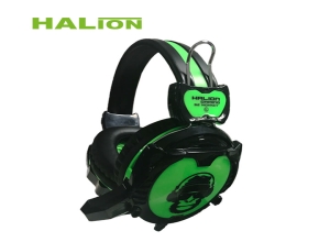 AUDIFONO GAMER HALION S2 MONKEY NG/VERDE