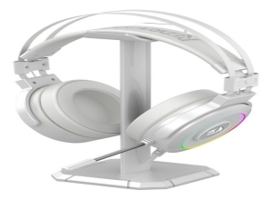 AURICULARES  REDRAGON LAMIA CON STAND H320W-RGB WHITE