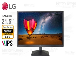 LG MONITOR IPS 21.5" 22MN430M FHD 1920X1080 VGA/HDMIX2/VESA