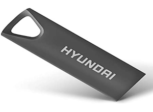 MEMORIA USB 16GB HYUNDAI DELUXEB BRAVO PLATA