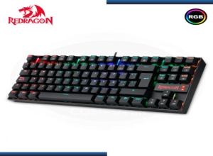 K552RGB TECLADO REDRAGON KUMARA BLACK SPANISH RED SWITCH
