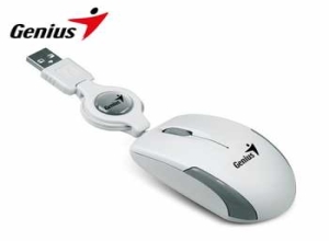 MOUSE  GENIUS  MICRO TRAVELER  V2 USB WHITE