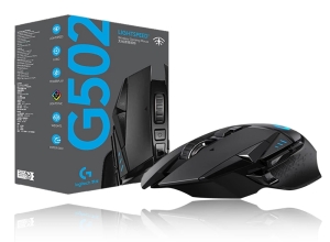 MOUSE LOGITECH G502 LIGHTSPEED WIRELESS BLACK