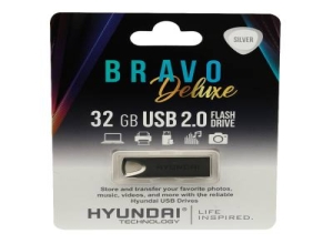MEMORIA USB 32GB HYUNDAI DELUXE GRIS