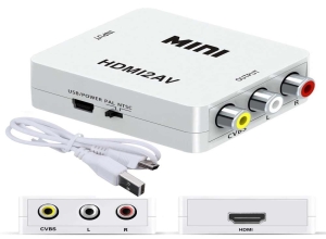 ADAPTADOR HDMI RCA CON INTERFACE