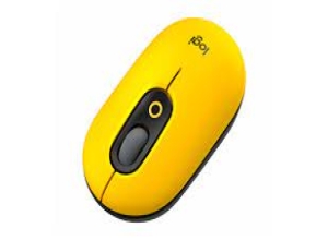 MOUSE LOGITECH POP BLUETOOTH BLACK/YELLOW (910-006543)