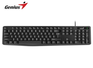 TECLADO GENIUS KB-117 USB ESPAÑOL BLACK (31310016401)