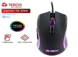 MOUSE GAMER TE5160 RGB TEROS