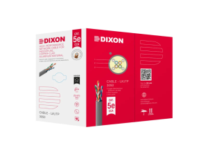 DIXON UTP CCA CAT. 5E 4PX24AWG GRIS 305M 3050