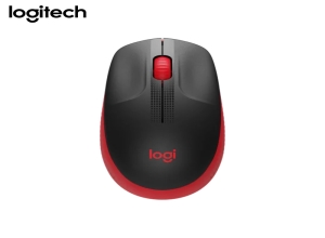 LOGITECH MOUSE M190 WIRELESS FULL SIZE  RED (910-004941)