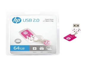 MEMORIA USB 64GB HP V178P PURPURA