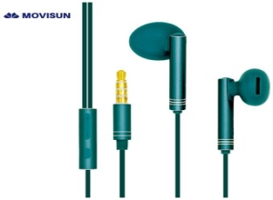 MOVISUN AUDIFONO CON CABLE ENJOY P1 VERDE