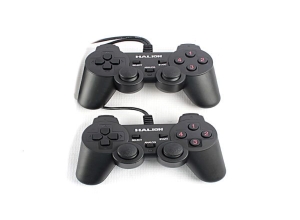 GAME PAD USB HA-2011 NEGRO VIBR. HALION