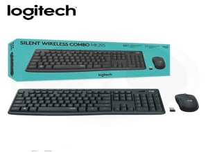 TECLADO LOGITECH +MOUSE MK295 WIRELESS USB BLACK