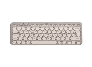 TECLADO LOGITECH K380 MULTI-DEVICE BT ALMOND MILK