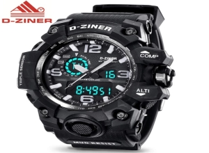 RELOJ DIGITAL D ZINER BOLSA