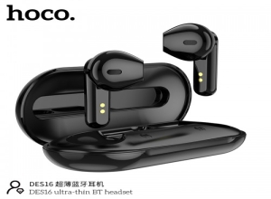 AUDIFONO DES16 ULTRA-THIN BT NEGRO