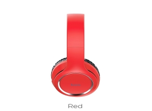 AUDIFONO W28 HEADPHONES BT ROJO