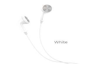 AUDIFONO M73 UNIVERSAL CARPHONES WITH MIC  BLANCO