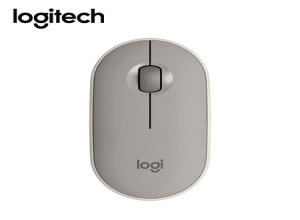 MOUSE LOGITECH PEBBLE M350 SILENT WIRELESS/BLUETOOTH ALMOND MILK