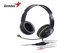 AUDIFONO C/MICROF GENIUS HS-400A GREEN