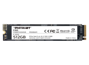 SSD PATRIOT P300 M.2  512GB GEN 3X4 NVME