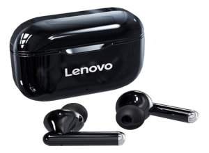 AUDIFONO  BLUETOOTH LENOVO LP 1 BLACK