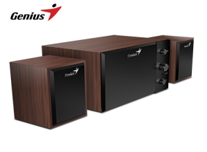 PARLANTE GENIUS SW 2.1 350 15W 100V/240V 10W WOOD