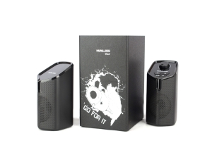 PARLANTE 2.1 HALION PISTOL HA-274BT LED 4 80W