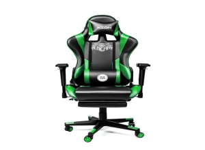 SILLA GAMER ENIGMA - RECLINACION 180 ENIGMA VERDE