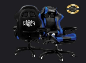 SILLA GAMER RAVEN SOLO-RAVEN AZUL