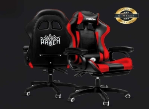 SILLA GAMER RAVEN SOLO-RAVEN ROJO