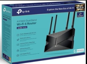TP LINK ARCHER  AX23 AX1800 DUAL-BAND WIFI  6 ROUTER  SPEED