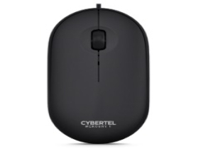MERCURY 1 BLACK CYB M200K MOUSE USB CYBERTEL