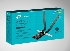 TP-LINK ADAPTER TX20E  AX1800 WI-FI 6 BLUETOOTH 5.2 PCIE