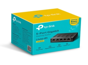 TP LINK - LS 105G 5PORT 10 /100/1000 MBPS DESKTOP SWITCH