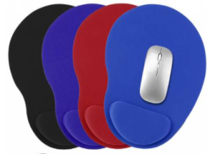 PAD MOUSE CON MUÑEQUERA COLORES KNT-382