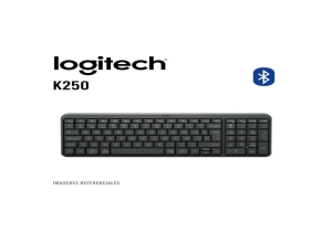 TECLADO LOGITECH K 250  BLUETOOTH   BLACK SP