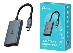 TP LINK UA 430C USB 3.0  TYPE-C TO SD & MICROSD 3.0 ADAPTER