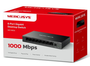 MERCUSYS MS108GS 8-PORT GIGABIT DESKTOP SWITCH
