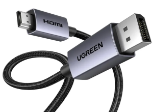 UGREEN DISPLAYPORT TO HDMI 4K CABLE 1.5M  35841 DP125