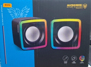FRANTIC MIC  S302 PARLANTE 2.0 LED 2"  MICRONICS