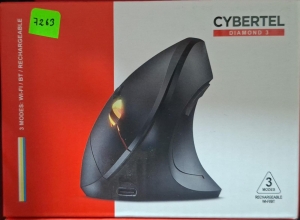 DIAMOND 3 CYB M521 MOUSE VERTICAL BT WIFI RECARGABLE CYBERTEL