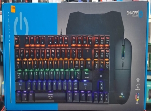 KIT GAMER FALCON ENT G2000-3 TECLADO+MOUSE USB +PAD MOUSE