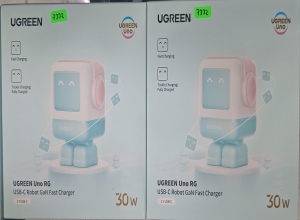UGREEN UNO RG 30W USB-C GN FST CHARGER PINK  BLUE US  CD 359  45089
